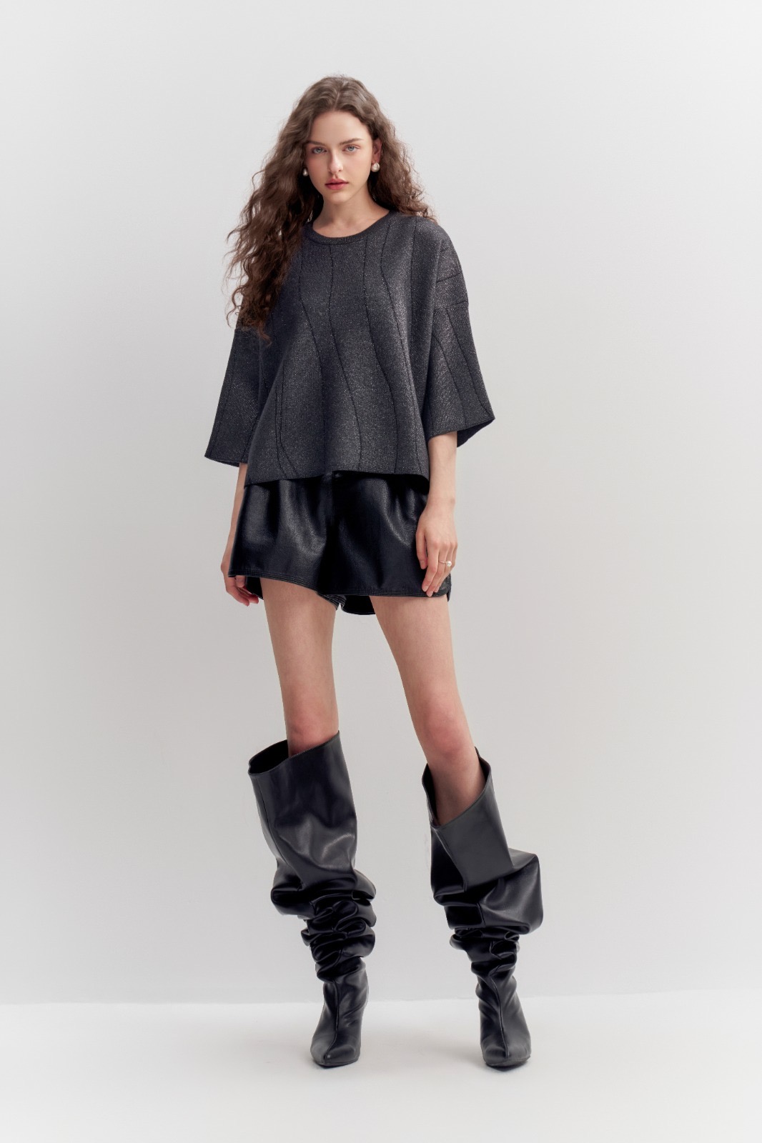 Maglia con lurex