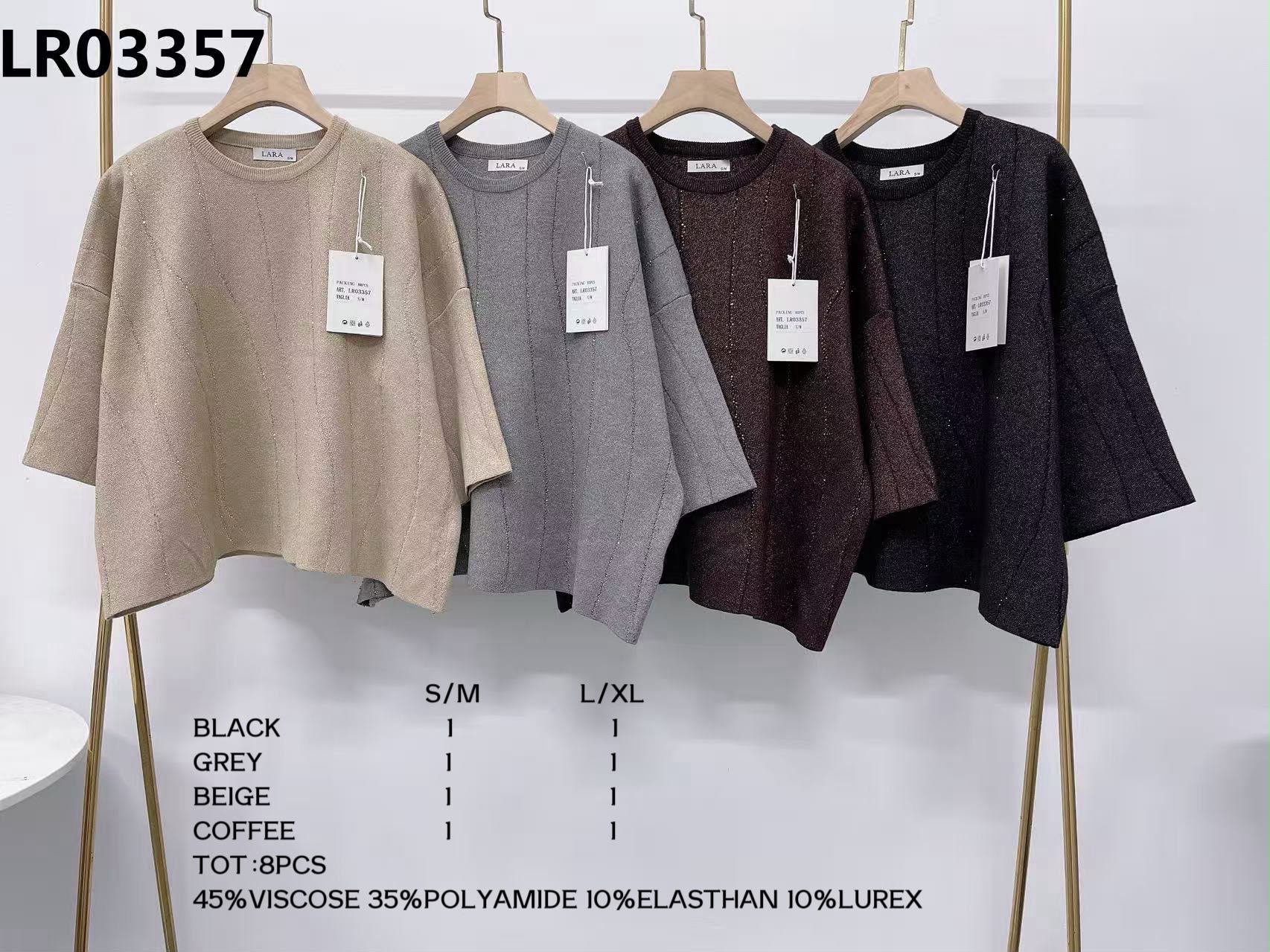 Maglia con lurex
