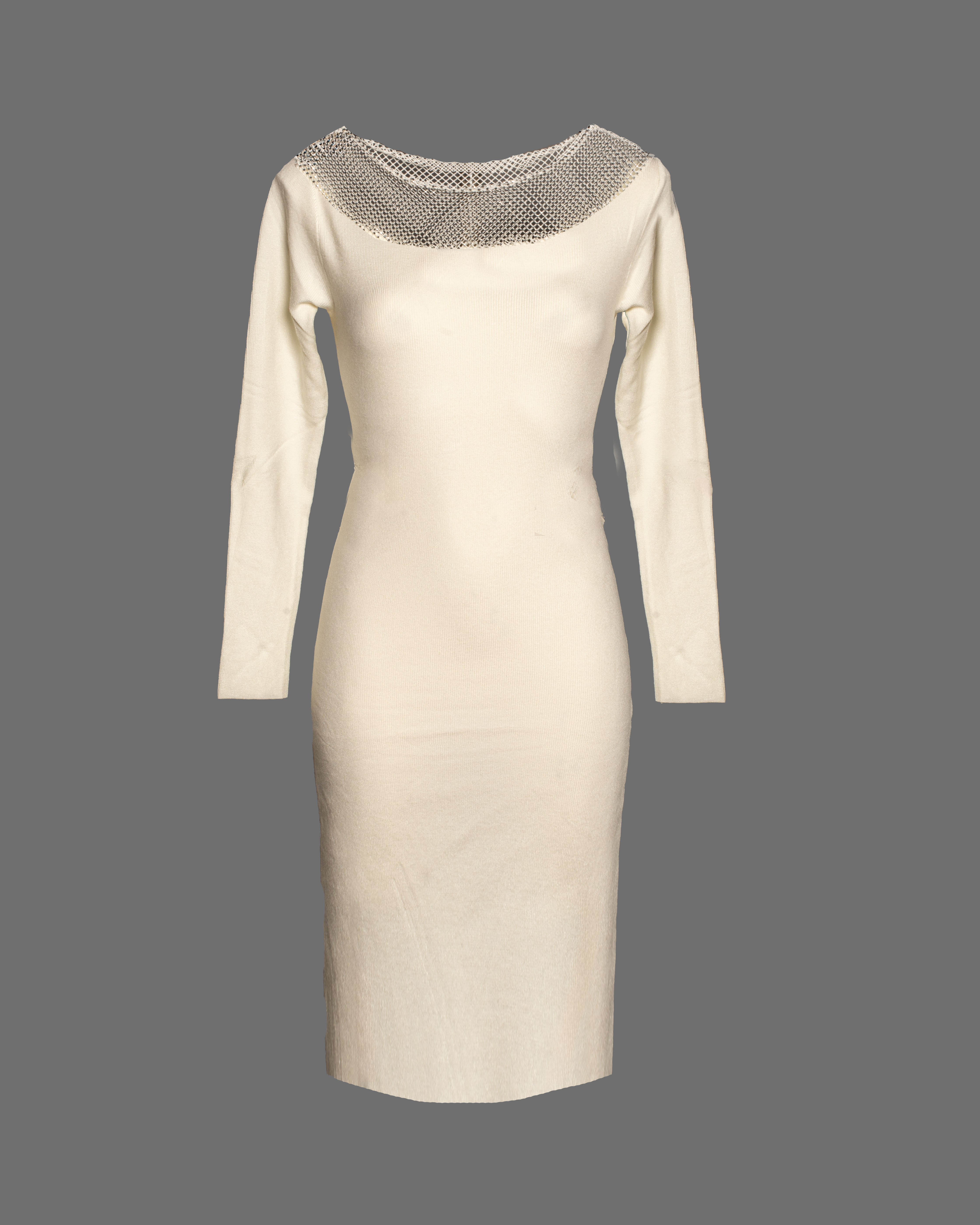 Ribbed knit dress