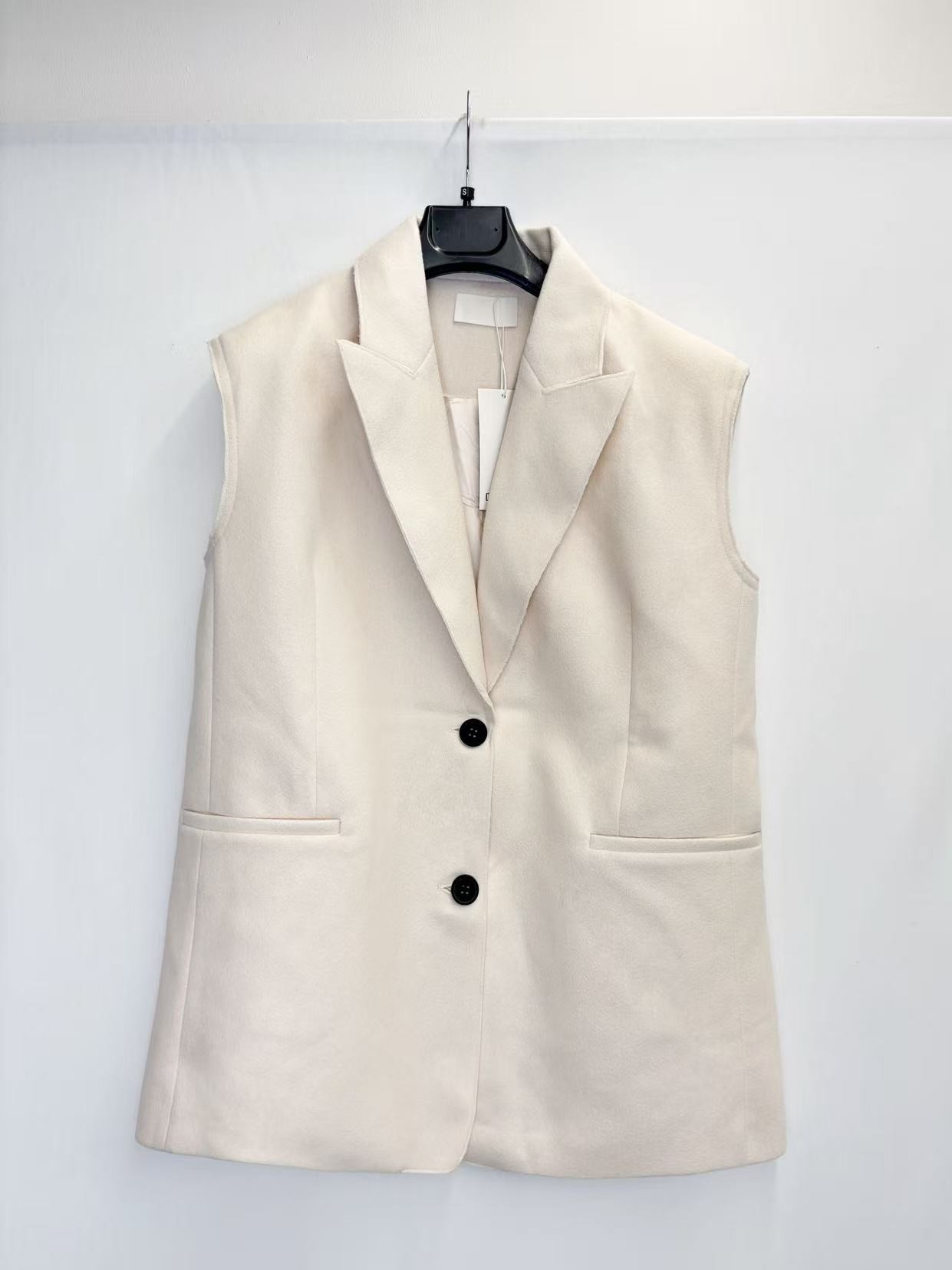 Blazer smanicato largo