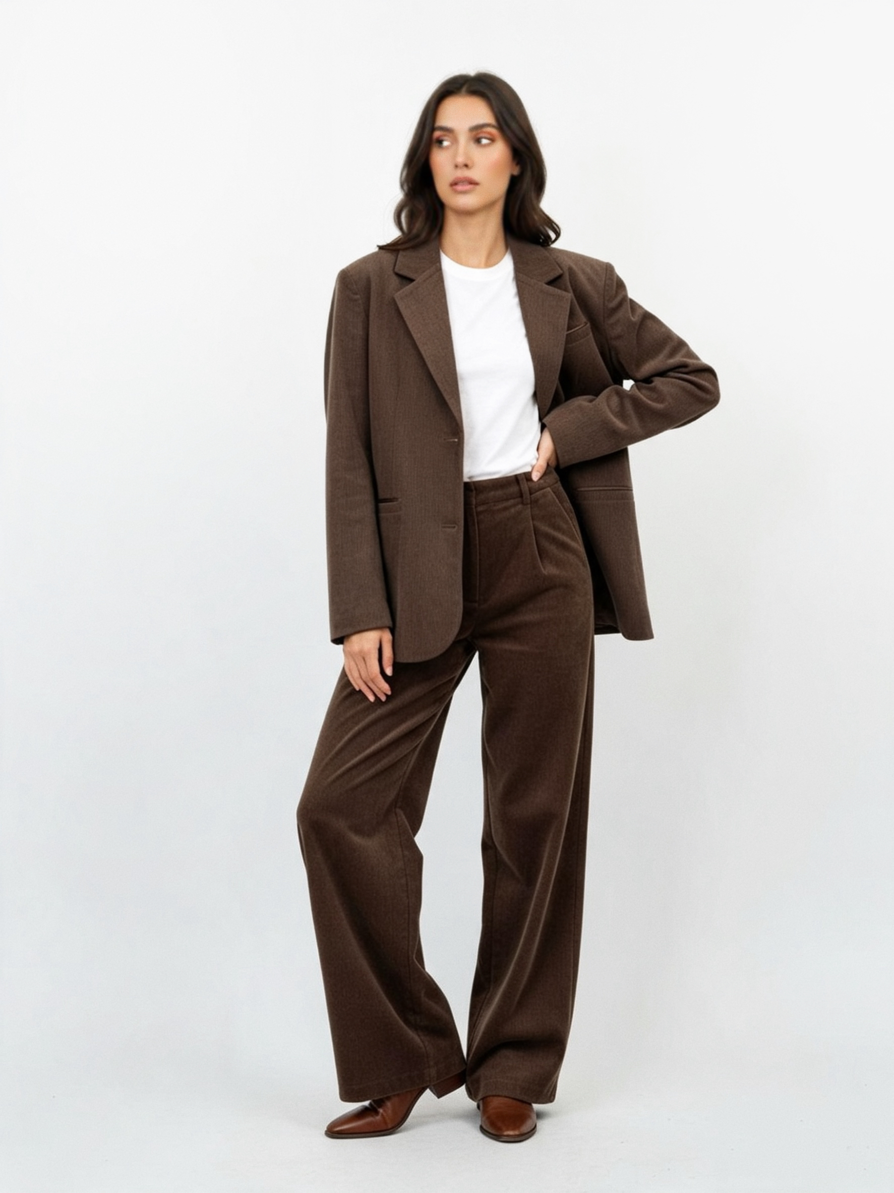 OVERSIZED CORDUROY BLAZER