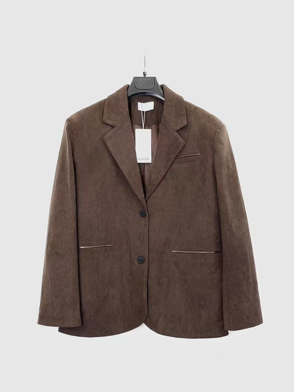 OVERSIZED CORDUROY BLAZER