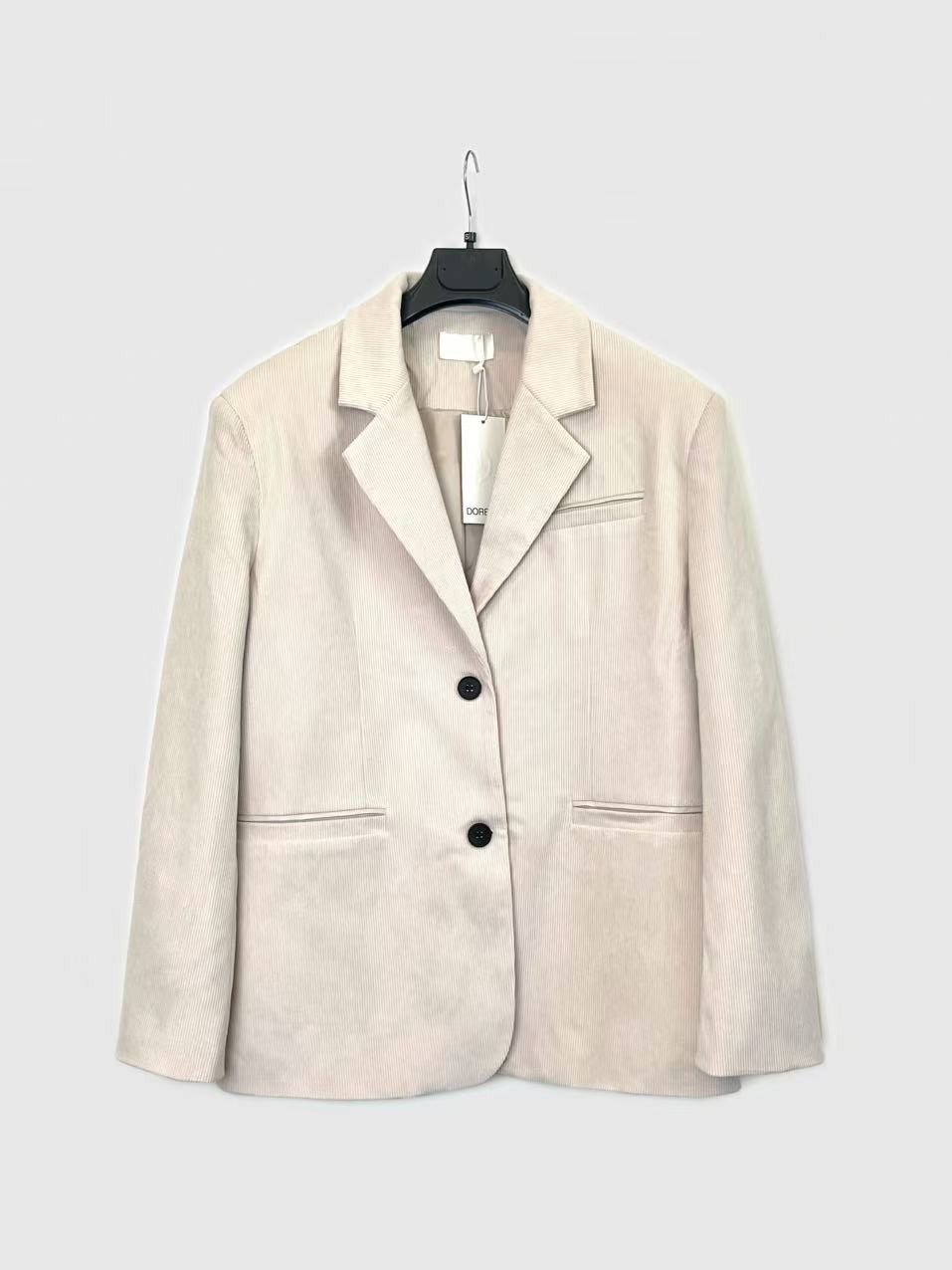 OVERSIZED CORDUROY BLAZER
