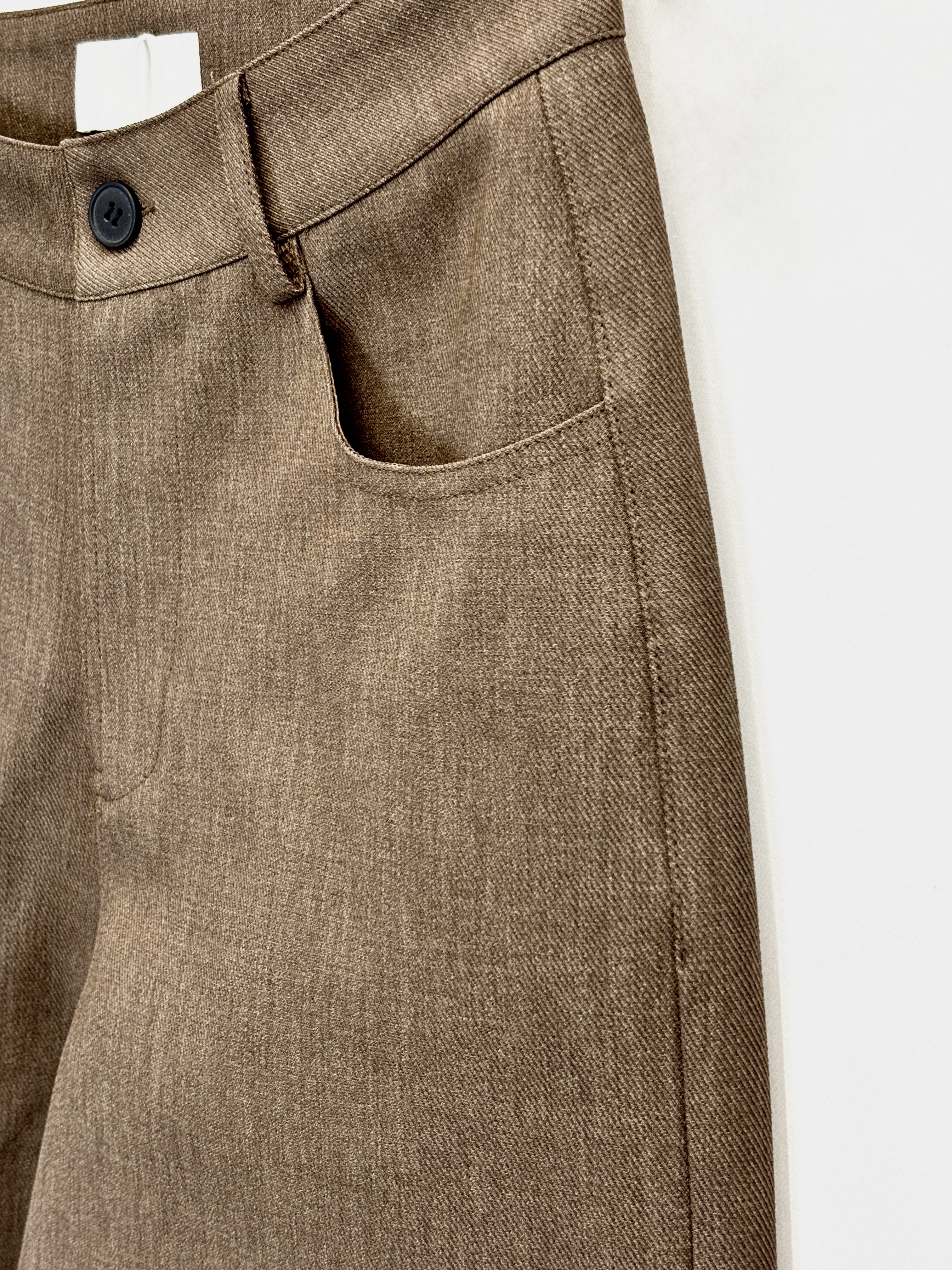 Wide tailored trousers