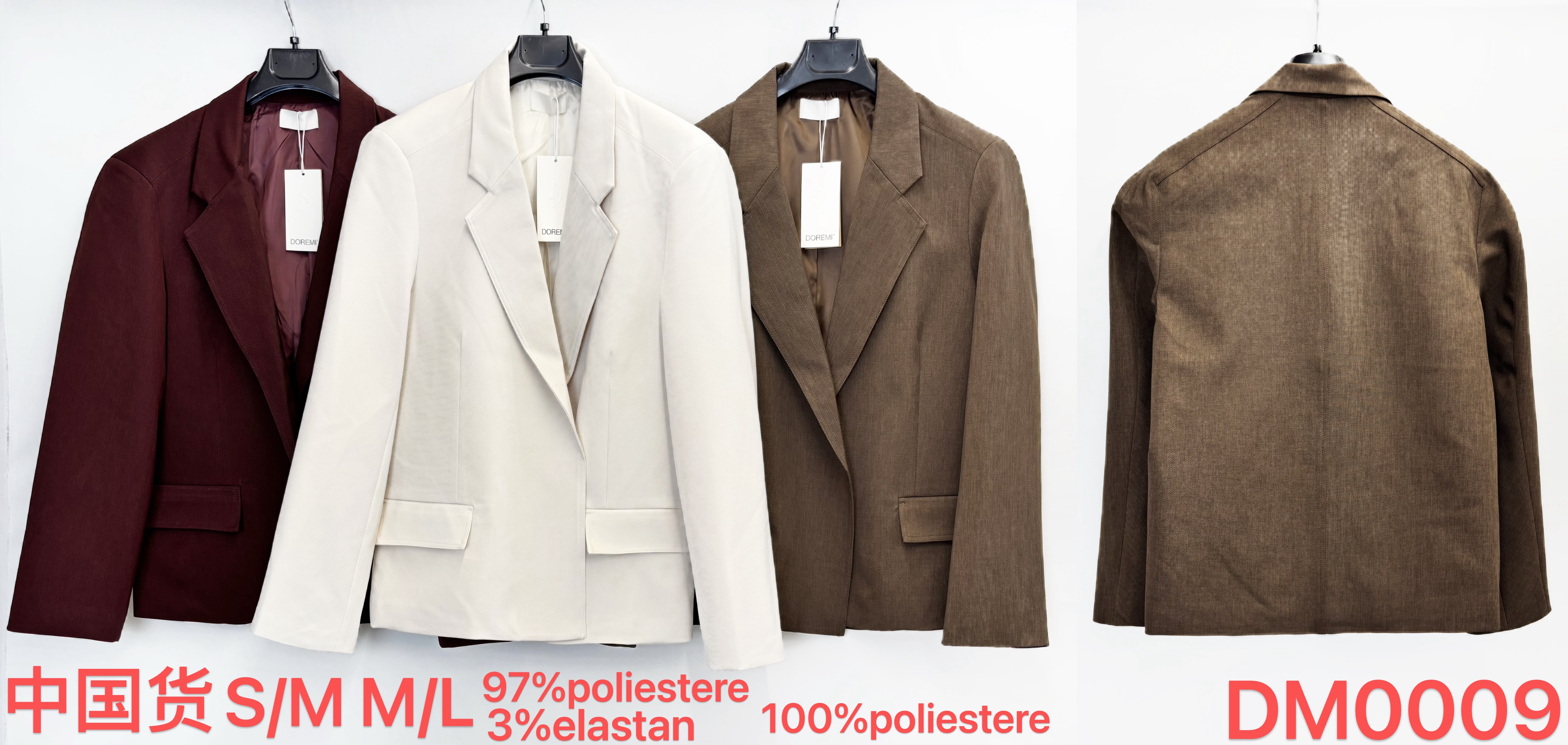 Structured oversized blazer