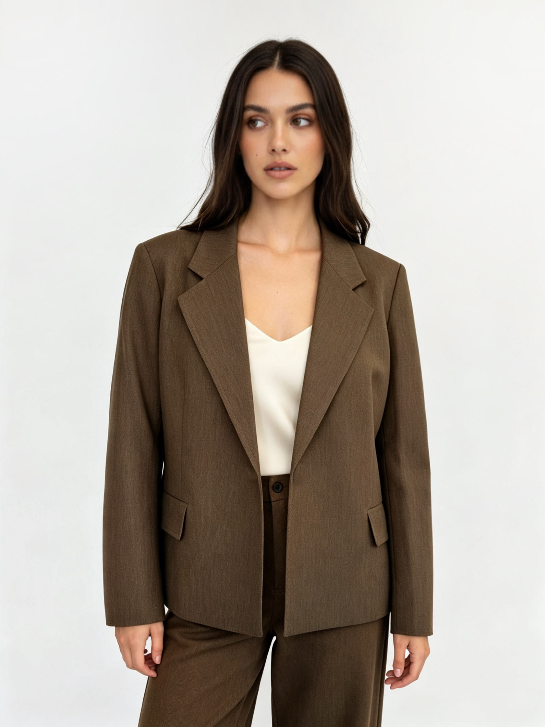 Structured oversized blazer