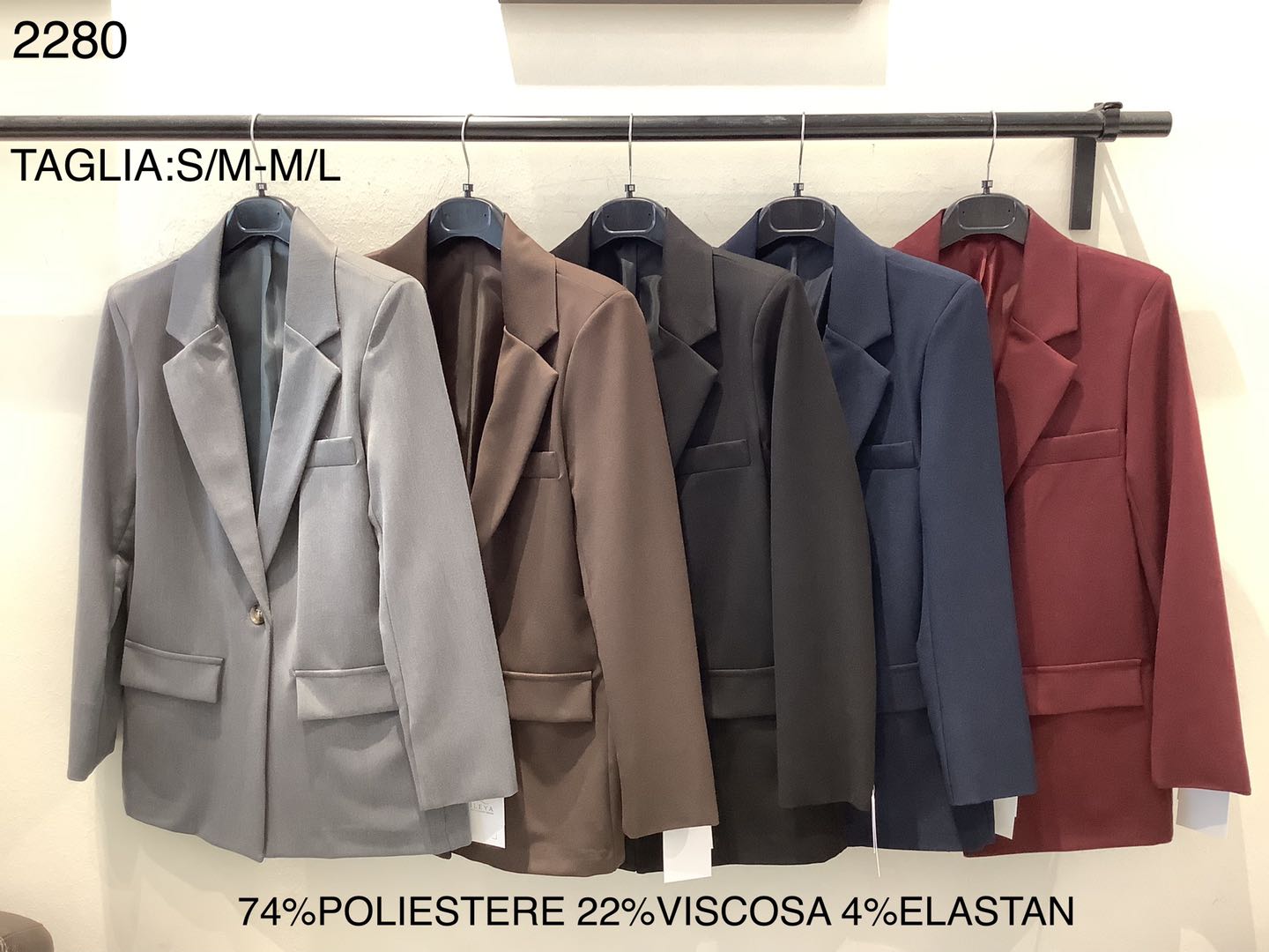 Blazer Sartoriale con Revers Classico