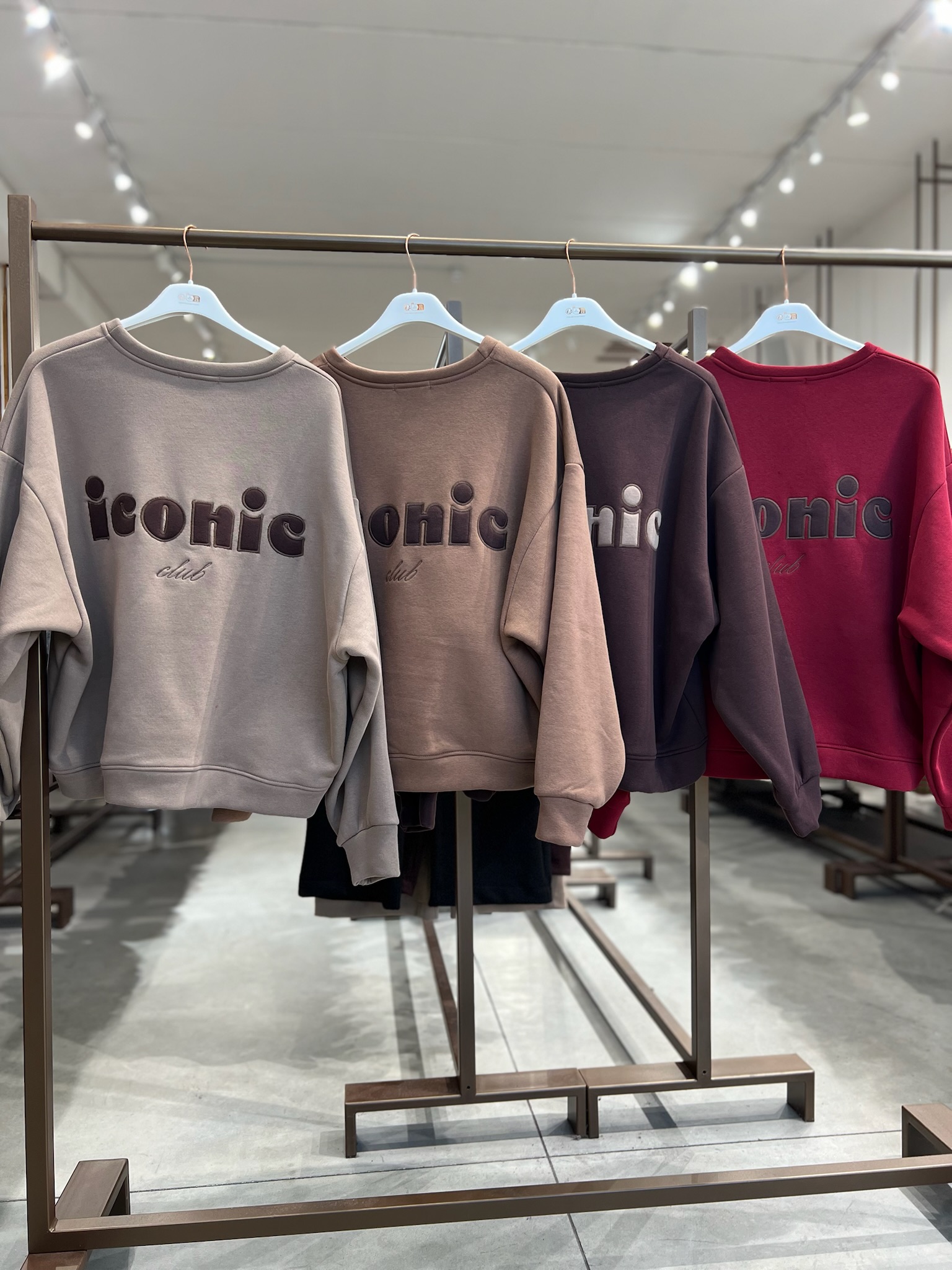 Felpa isolata «ICONIC club»