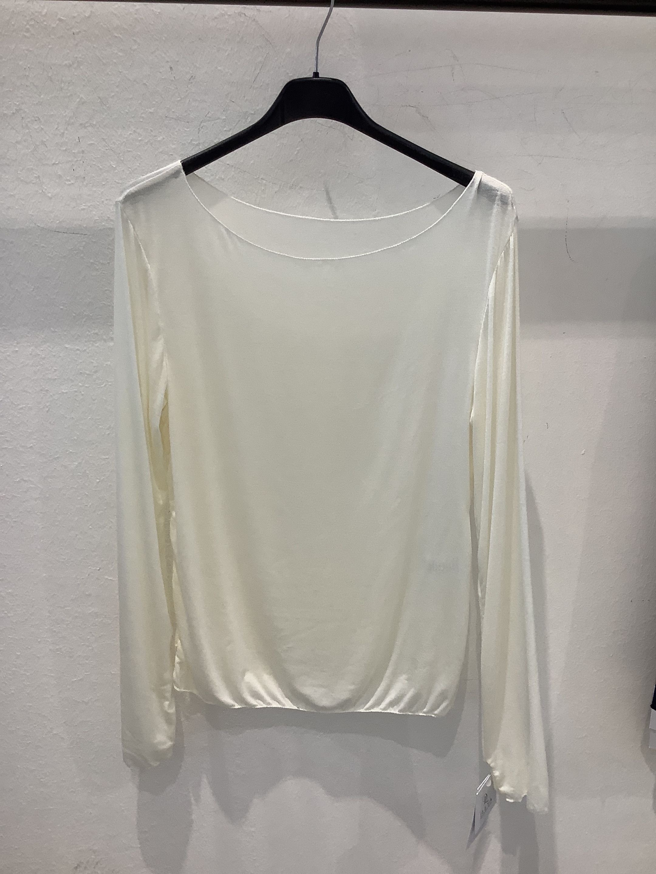 Maglia girocollo a manica lunga