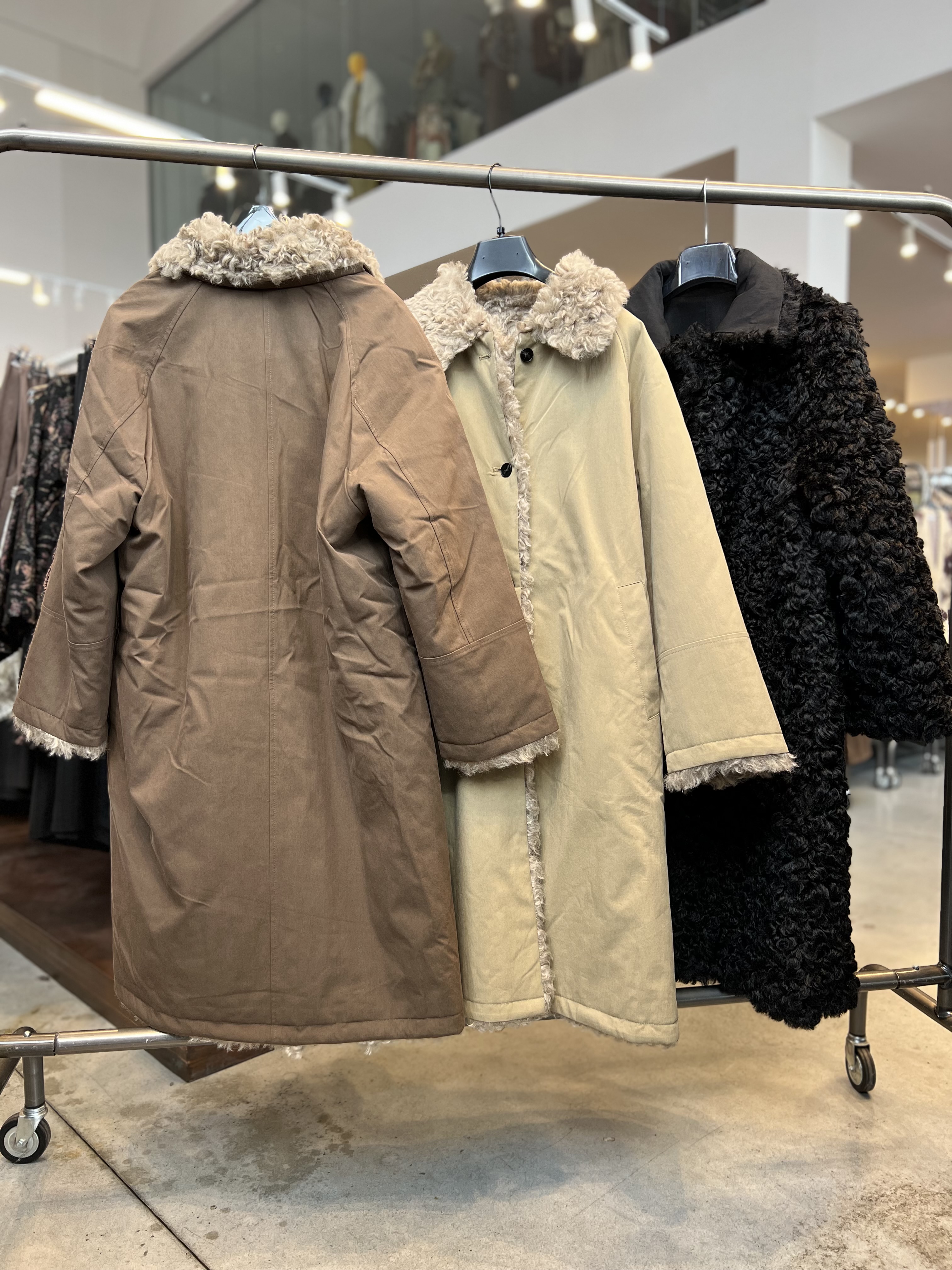 Un cappotto reversibile