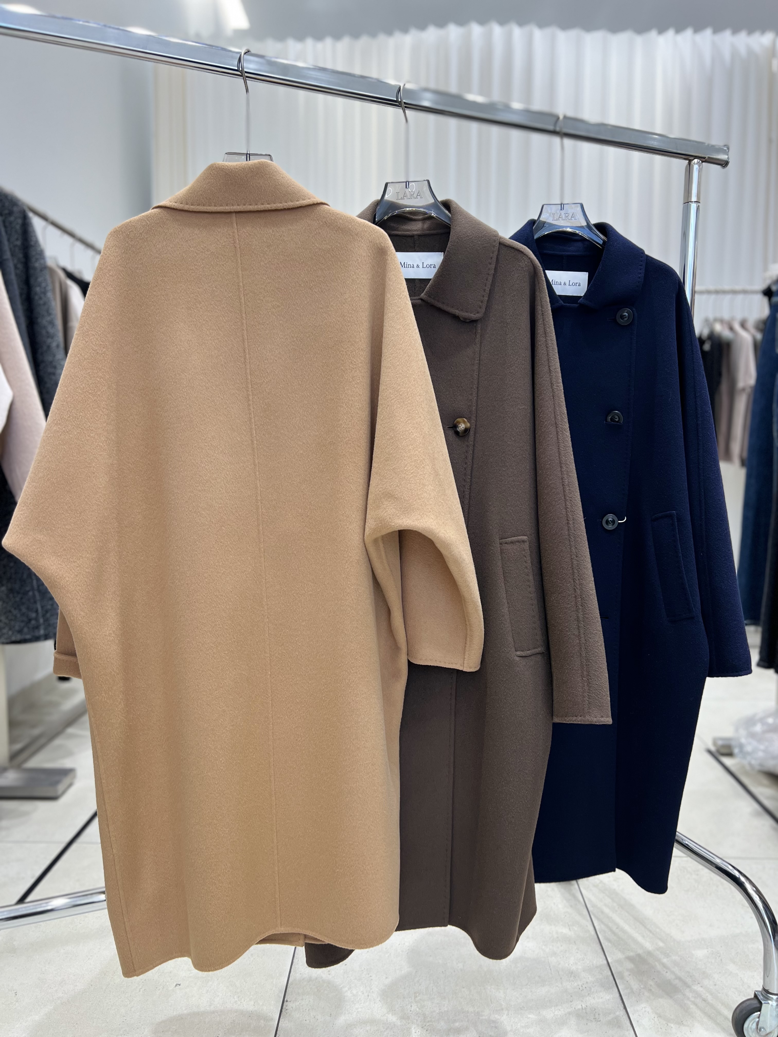 Cappotto lungo doppiopetto oversize