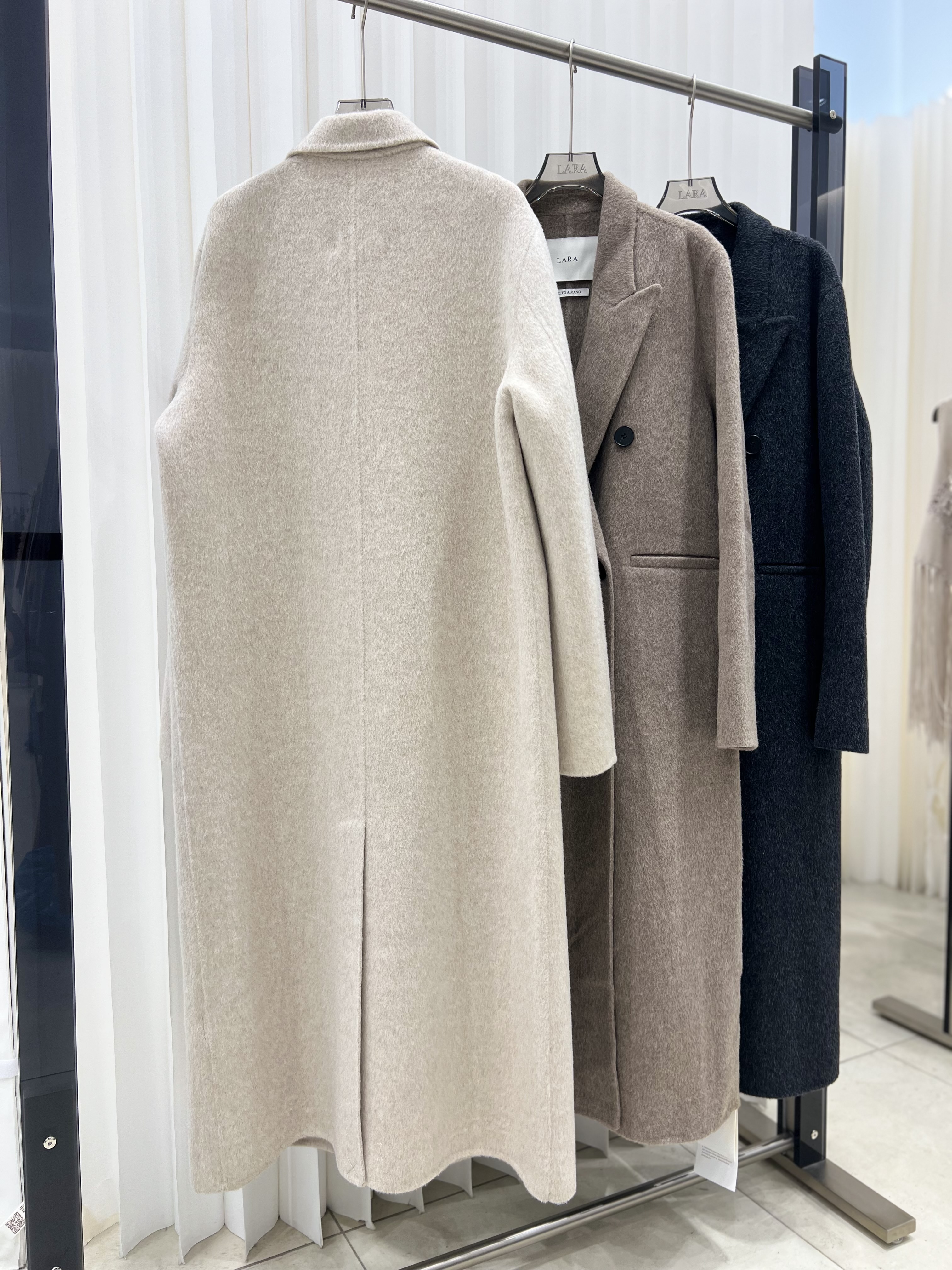 Cappotto lungo doppiopetto