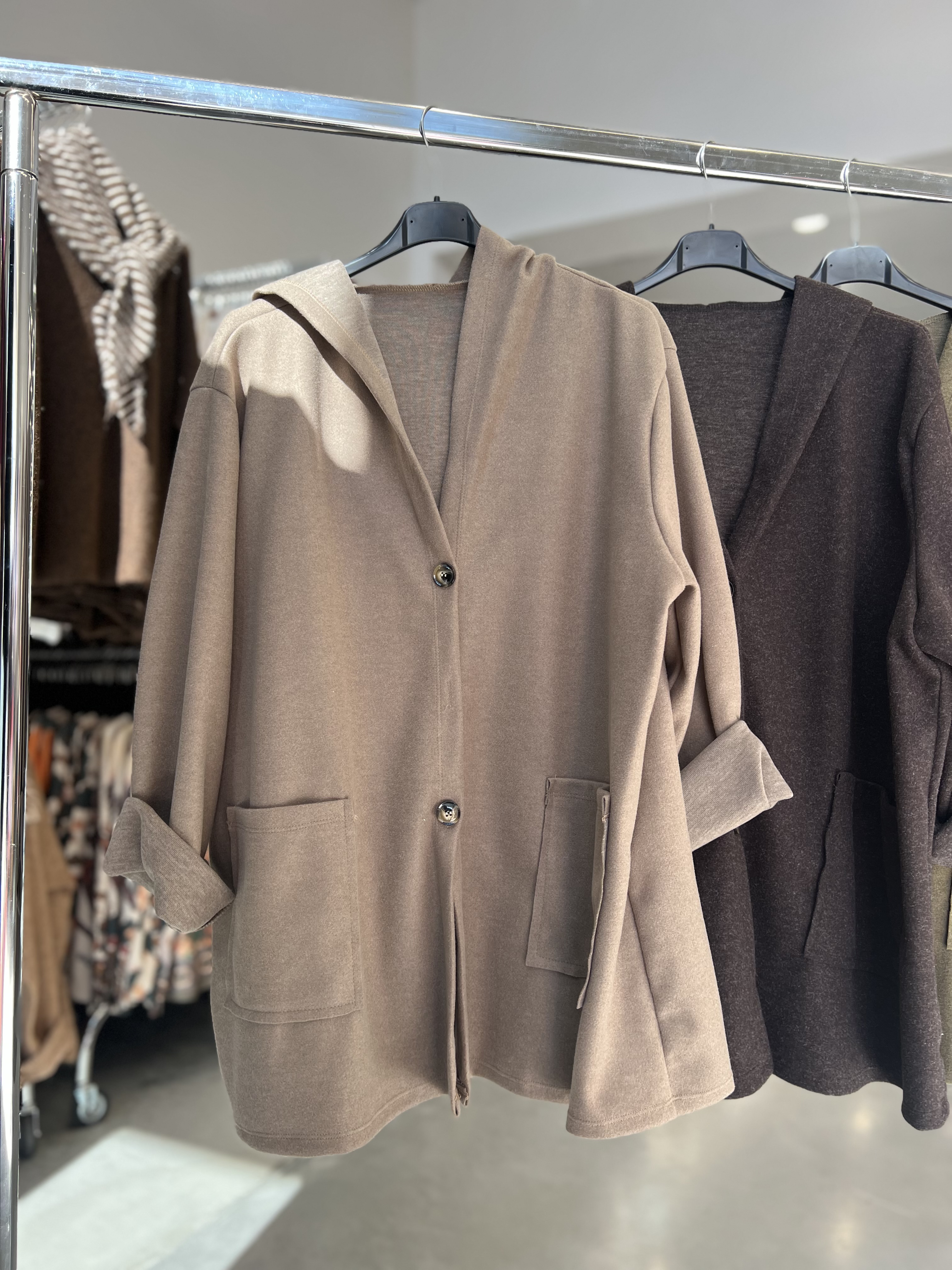 Cardigan donna oversize