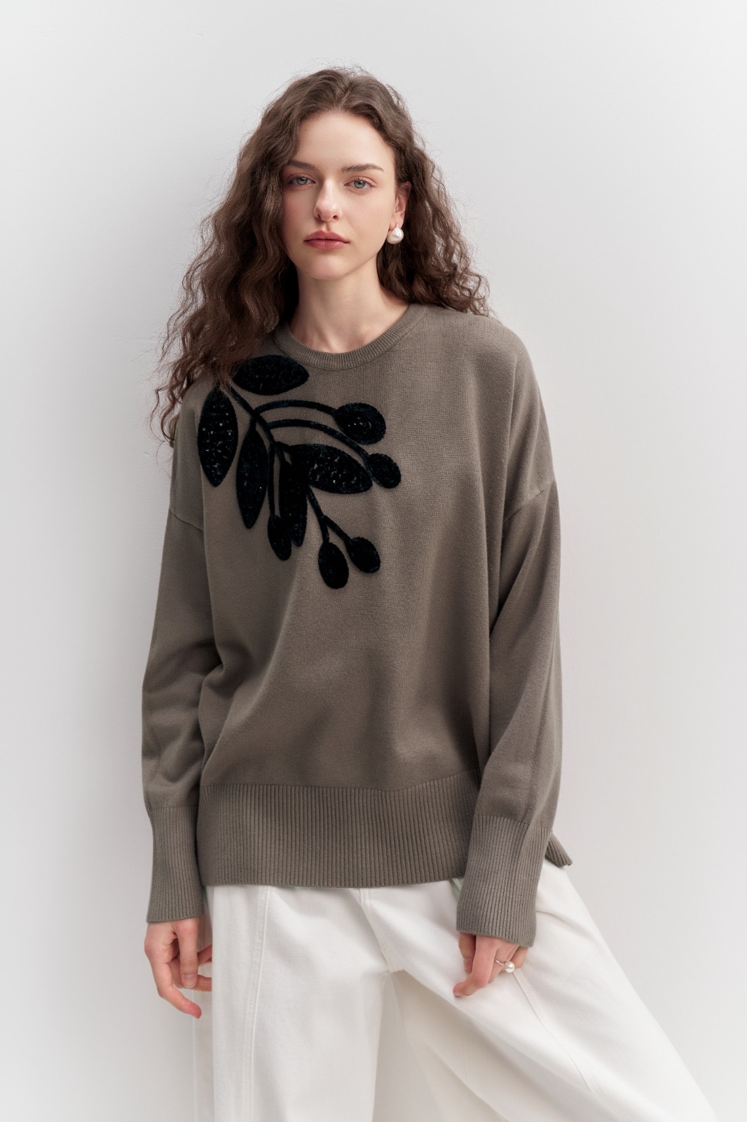 Maglia ricamata
